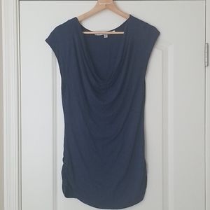 Blue cotton top